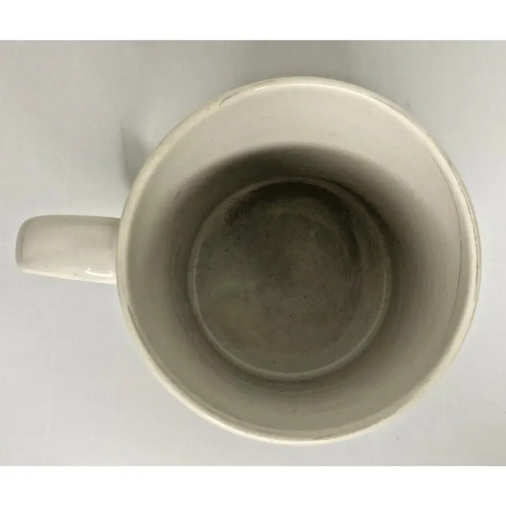 Vintage 1984 Ceramic Rainbow Pen Pencil Mug F.T.D. Made In Korea‎ Not for Food